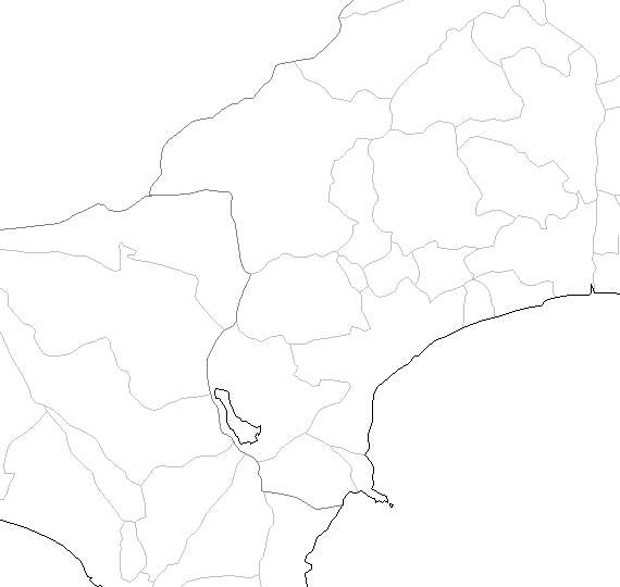 小田原市、平塚市、秦野市、伊勢原市、厚木市、南足柄市、開成町、大磯町、二宮町、中井町、大井町、松田町、真鶴町、湯河原町、箱根町、御殿場市、熱海市、裾野市、三島市、沼津市、小山町 etc..